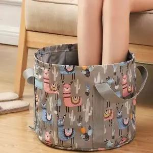 휴대용 족욕기 접이식 워터백 여행용 발 마사지기 캠핑 출장 다용도 발욕기 (WFK7QWV)