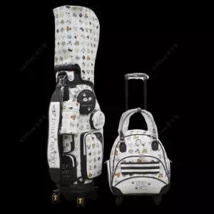 둘리나켓 4휠 캐리어형 골프백 세트: 편리하게 끌고 다니는 가방