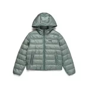 내셔널지오그래픽 여성 숏기장 밀버스 경량 구스다운 후드 점퍼 N244WDW010 1652235