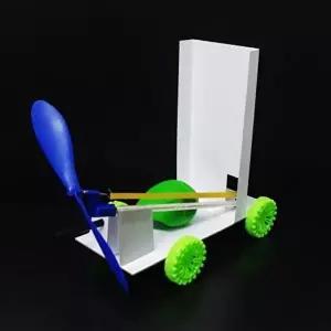 [셀러허브 스포츠레저]작용과 반작용의 이해 풍력 자동차 만들기 5p 학교실험