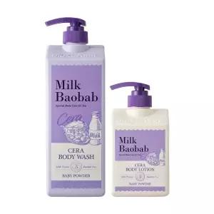 세라 바디워시1.2L+바디로션600ml 파우더 퍼퓸 대용량