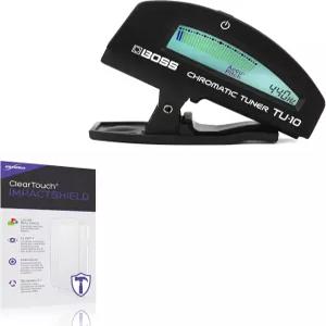 BOSS TU-10 클립온 크로매틱 튜너와 호환되는 박스웨이브 스크린 프로텍터 - 클리어터치 임팩트쉴드(2팩)