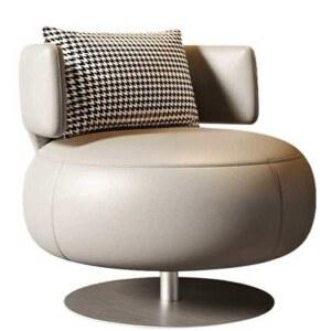 1인 소파 쇼파 편한 원형 안락의자 카페 싱글 회전의자