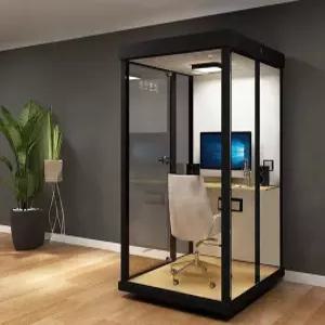 방음 부스 가정용 박스 소음차단 벽 스튜디오 이동식 흡음 방음부스