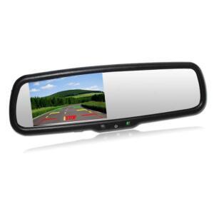 주차 백미러 모니터, 자동차 장착 브래킷 및 눈부심 방지 혼다 호환 CRV 시민 옥, 4.3 인치