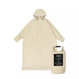 일본 정품 남녀공용 레인코트 파우치 세트(베이지) G