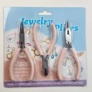 핑크월드 비즈공예 도구 3종 공구 세트 주얼리 만들기