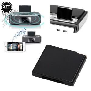 아이폰 호환호환 30핀 도크 도킹 스테이션 스피커용 1 LED 흑백 V5.1 A2DP 음악 수신기 어댑터