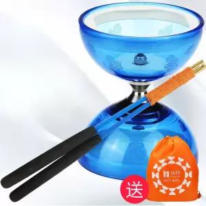 중국요요 디아볼로 장난감 팽이 성인 LED 묘기 공죽 저글링(1)