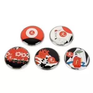 골프 볼 마커 겜프 오광볼마커 세트 (HM-712) 골프 골프연습 마커 골프공마커 골프용품