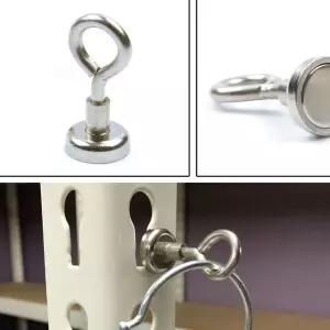 소품 걸이 고리 원형 후크 자석 1P (WFKIK78)