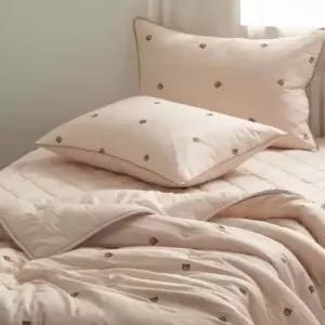 싱글이불 침구이불세트 스프레드 싱글 세트 핑크