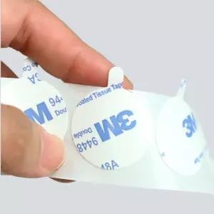 원형 양면테이프 실링 왁스 밀랍 도장 라벨 청첩장 봉투 부착 10개입 3장