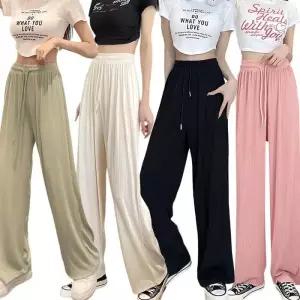 [룽스]여름 팬츠 와이드팬츠 통바지 여름바지 롱바지