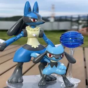 [HT8] 완성품 포켓몬 프라모델 컬렉션 44 리오르와 루카리오