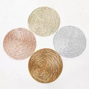 고품질 카페 찻잔 원형 컵받침 및 컵홀더 매트 실용적인 컵받침대 (WFKG1QN)