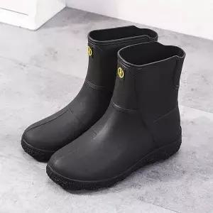 방수 장화 레인부츠 장마철 기본 숏 작업화 남자 미들