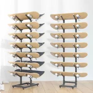 스케이트보드 다용도 보관 매장용 랙 롱보드 거치대 보드 진열대