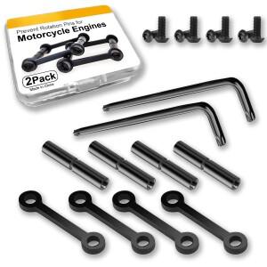 정밀 기계 및 바이크 오토바이 엔진용 회전 핀 방지 2팩 차량 항공기 모델용 밸런싱 바