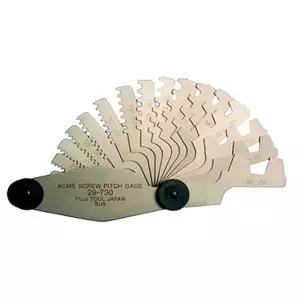 아크메 스크류 피치 게이지 30도 후지툴 정밀 측정기 공구 디지털 기기 (WFKGRJF)