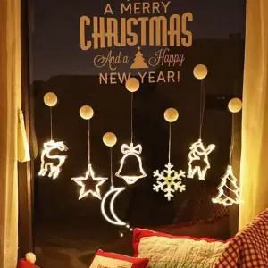 고급형 ECB429U3 크리스마스 장식 LED조명 오너먼트 7종 세트