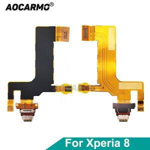 소니호환 호환호환 Xperia 8 X8 Type-C USB 커넥터 충전기 독 포트 리본 플렉스 케이블 수리 부품 용 Aocar