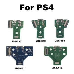USB 충전 포트 소켓 회로 기판 12Pin JDS 011 030 040 050 PS4 컨트롤러 용 001 커넥터