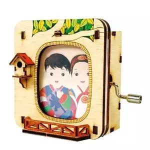 오르골 RLE338V6 영공방 수동 액자 DIY 오르골만들기 YM8629 숲