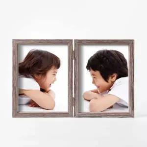 2단 JRM224C2 접이식 액자(6x8) 엔틱사진액자 앤틱액자