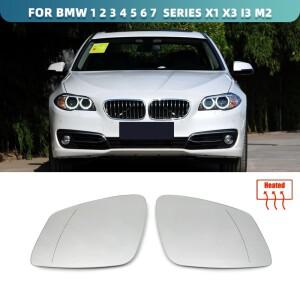 좌측  우측 가열 날개 미러 유리 BMW E84 F48 F20 F21 F40 F22 F23 F30 F31 F34 F10 F07 호환  광각