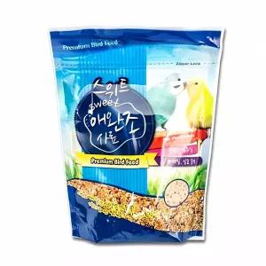 새 사료 700g 사슴 먹이 동물 펫 푸드 구호 물고기 곤충 양제 빛깔 미니