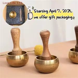 싱잉볼 미니 티베트 수제 황동 요가 명상볼 사운드 힐링 부처님 마음챙김볼 악기