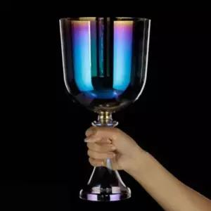 싱잉볼 678인치 휴대용 투명 사운드볼 요가 명상 크리스탈 사운드 힐링 악기