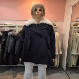 [에고이스트] 베이비 램 카라 루즈핏 더블코트  EP4WC-260