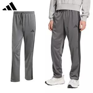 [아디다스] 3선 트리콧 플리스 오픈헴 트랙 팬츠 JI8804