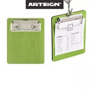 클립보드 나무무늬 연두우드 110소 영수증 빌지 영수 (KYR-WFH0YUU)