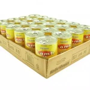 ( )강아지 간식 습식사료 영양 통조림 양고기 400g 24개