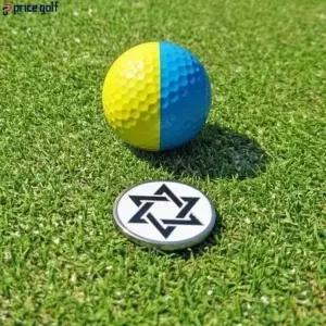 CNC 다윗의별 골프 볼마커 자석클립 종이포장 세트