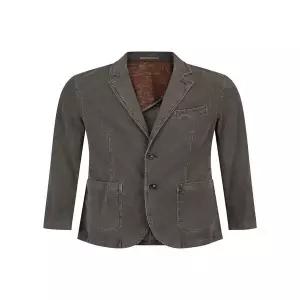 [페라로밀라노](정가699000원) 남성가을겨울 간절기 마이크로조직내추럴 가먼트다잉 콤비자켓 AM0FOZC352