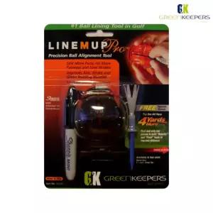 그린키퍼스 라인엠업 프로 볼라이너 샤피 미니펜 4야드더 골프티 세트 블랙