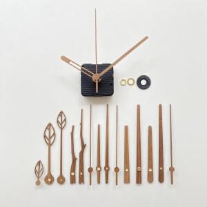 나무 벽시계 수동 조용한 석영 운동 메커니즘  토크 키트 수리 12 인치