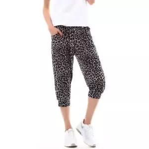 [룽스]아이스쿨바지 여름바지 배기 아이스바지 호피그레이