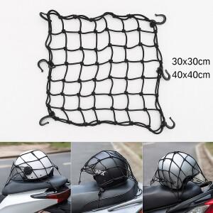 1개 바이크 오토바이 수화워터망 자전거 6개 고리 연료 탱크 메쉬 웹 번지 블랙 자동차 링