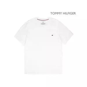 타미힐피거 크루넥 반팔티셔츠 화이트