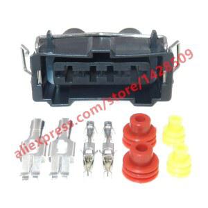 1 세트 4 핀 3 5 6 시리즈 자동차 플라스틱 하우징 방수 전선 소켓 357 906 231 복합 커넥터