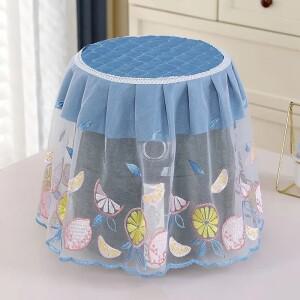 에어프라이어 및 전기밥솥용 방진커버 - 주방가전 보호커버  레이스 원단 커버천