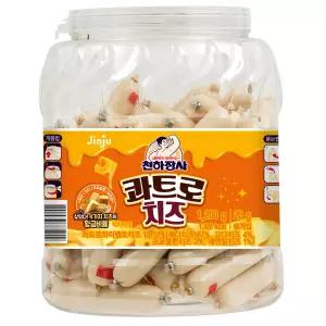 사무실간식.음료 천하장사 콰트로치즈 소시지, 1.2kg, 1개