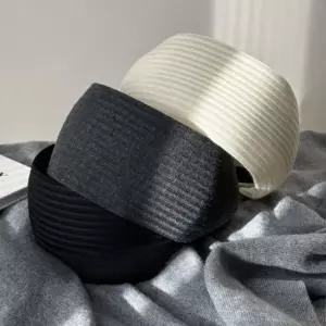 여성 와이드 골지 복고풍 패션 헤어 밴드 머리띠