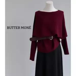 보트넥 체형커버 데이트룩 오프숄더 데일리룩 가을 긴팔니트 버터모네 니트티 루즈핏