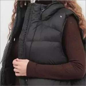 여자 베스트 겨울 빵빵한 패딩조끼 아우터 후드 레이어트